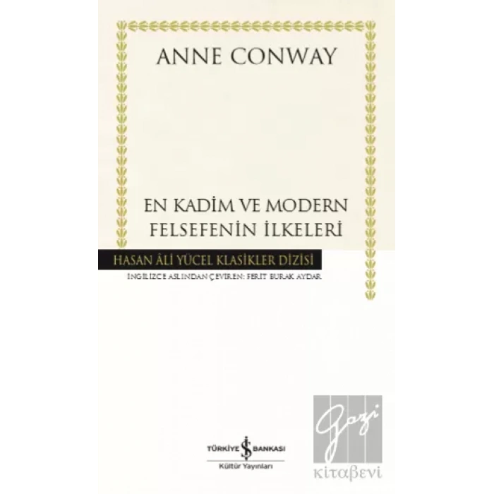 En Kadim ve Modern Felsefenin İlkeleri