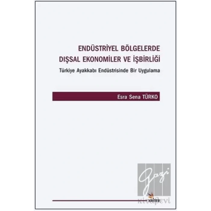 Endüstriyel Bölgelerde Dışsal Ekonomiler ve İşbirliği