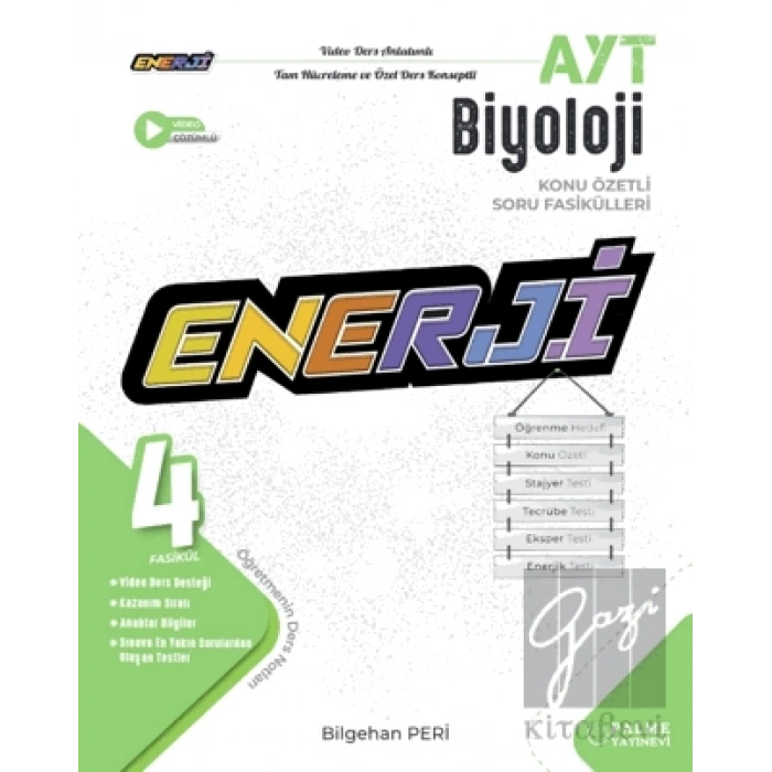 Enerji Ayt Biyoloji Konu Özetli Soru Fasikülleri