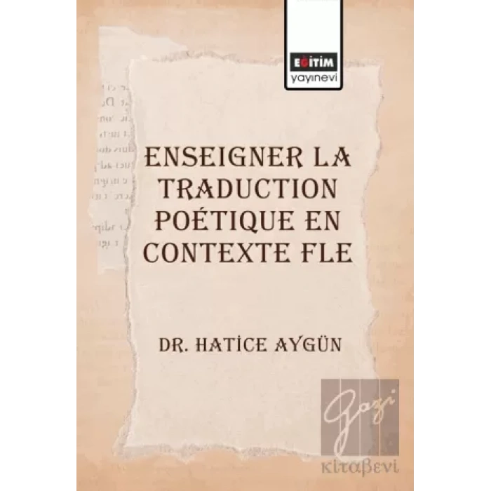 Enseigner La Traduction Poetique En Contexte Fle