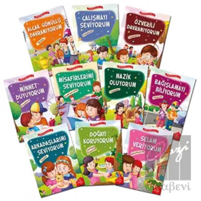 Erdemler Serisi - 2 (10 Kitap Takım)