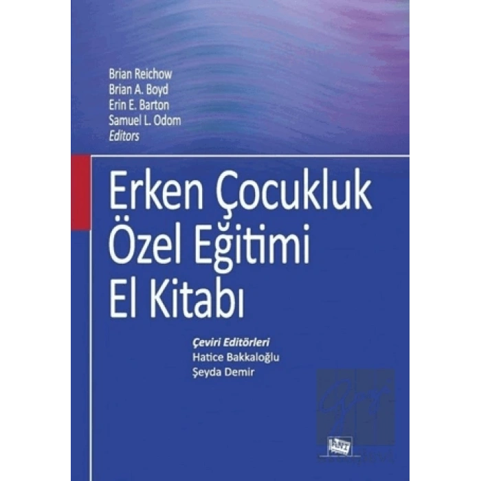 Erken Çocukluk Özel Eğitimi El Kitabı