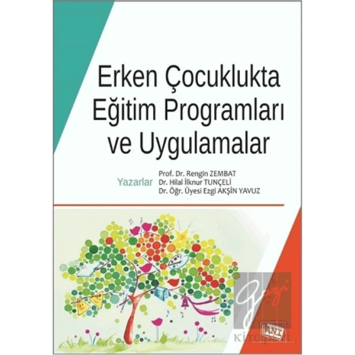 Erken Çocuklukta Eğitim Programları ve Uygulamalar