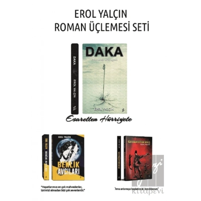 Erol Yalçın Roman Üçlemesi Seti