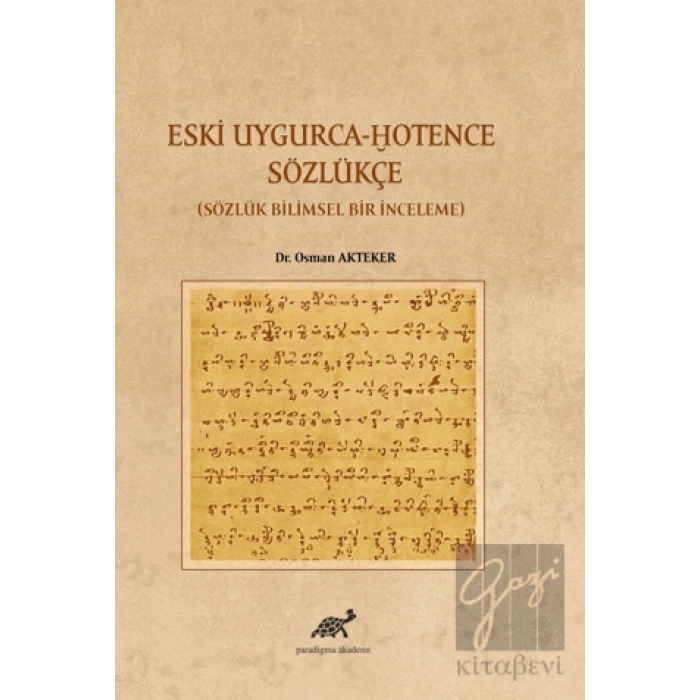 Eski Uygurca – Hotence Sözlükçe