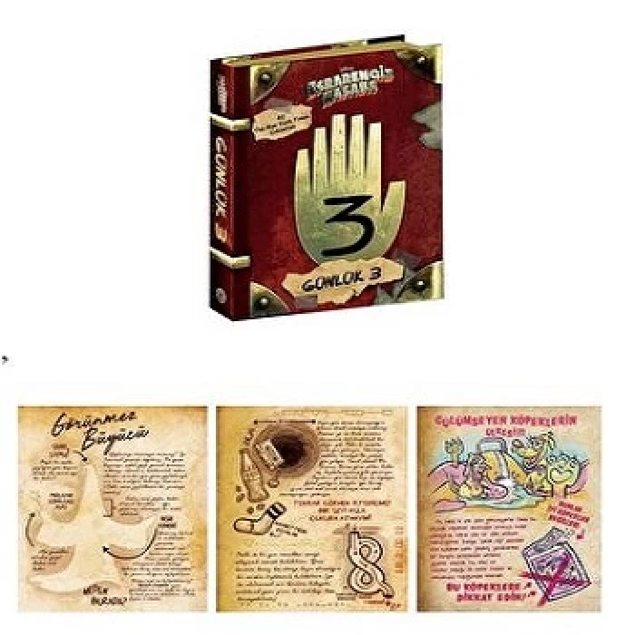 ESRARENGİZ KASABA GÜNLÜK 3 (MİNİ BOY)