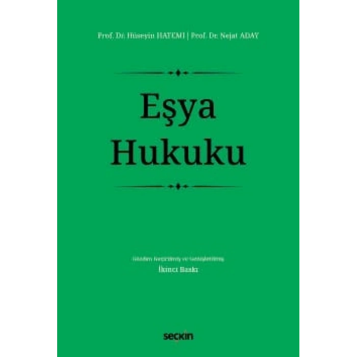 Eşya Hukuku