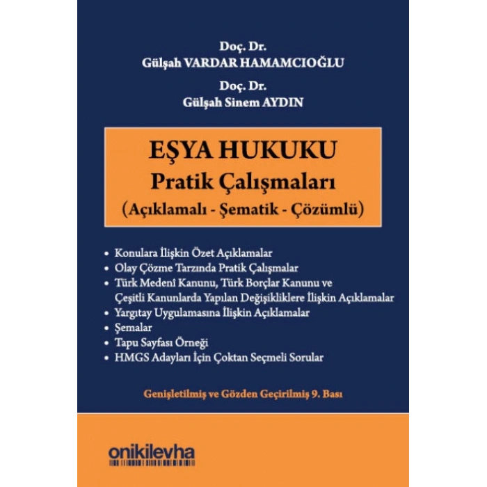 Eşya Hukuku Pratik Çalışmaları