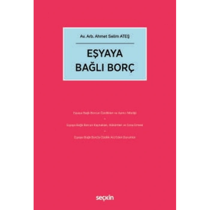 Eşyaya Bağlı Borç