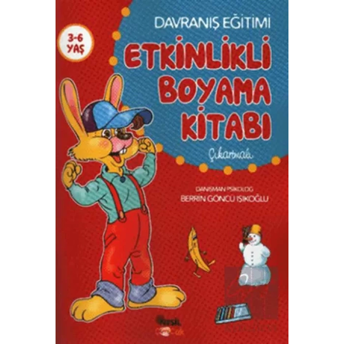Etkinlikli Boyama Kitabı (Çıkartmalı)