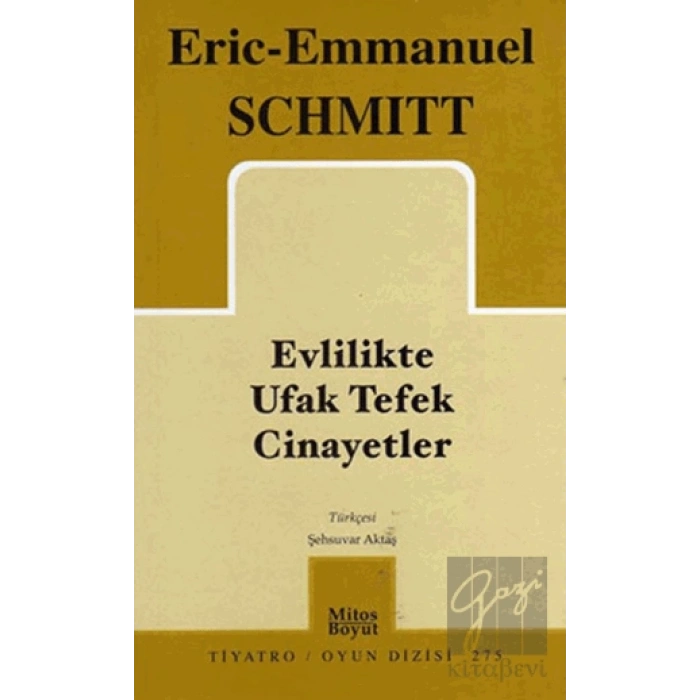 Evlilikte Ufak Tefek Cinayetler