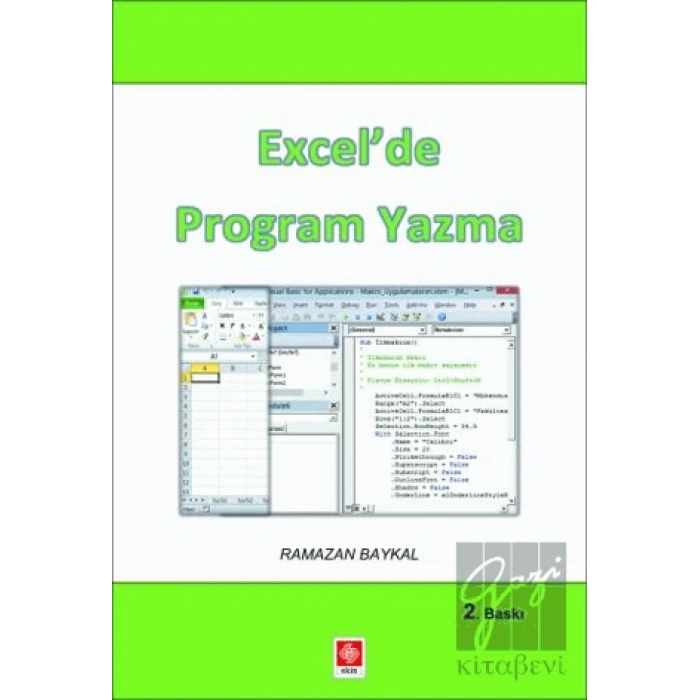 Excelde Program Yazma