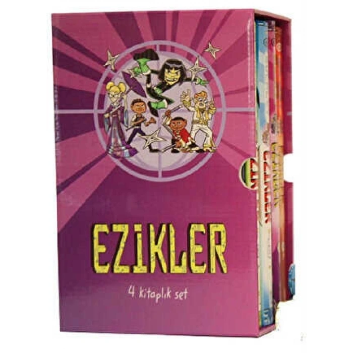 Ezikler Serisi 4 Kitaplık Set