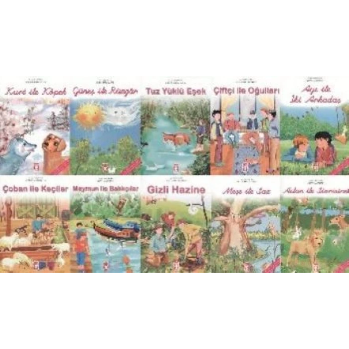 Ezop Masalları (10 Kitap)