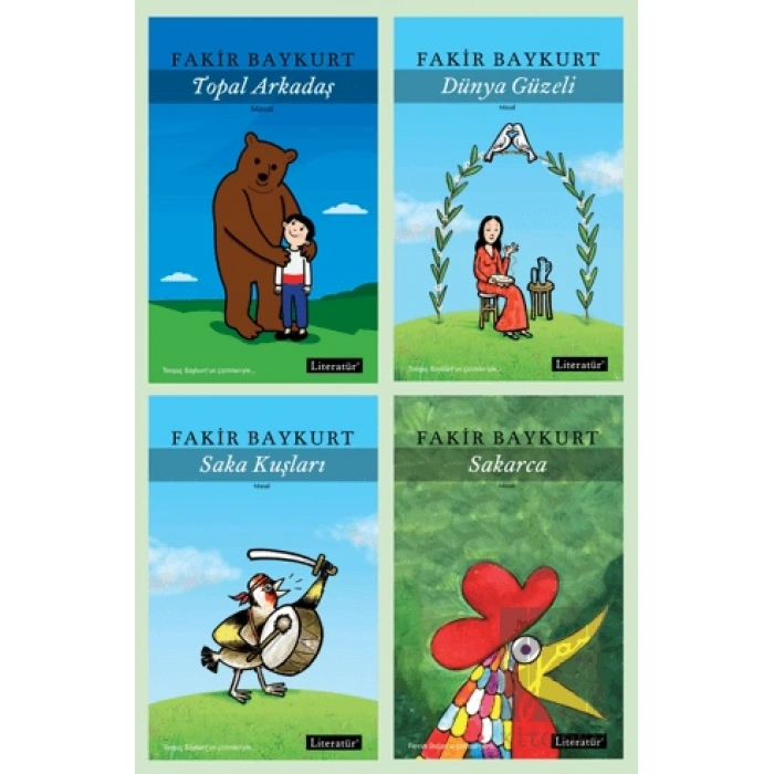 Fakir Baykurt Çocuk Kitapları Seti 4 Kitap