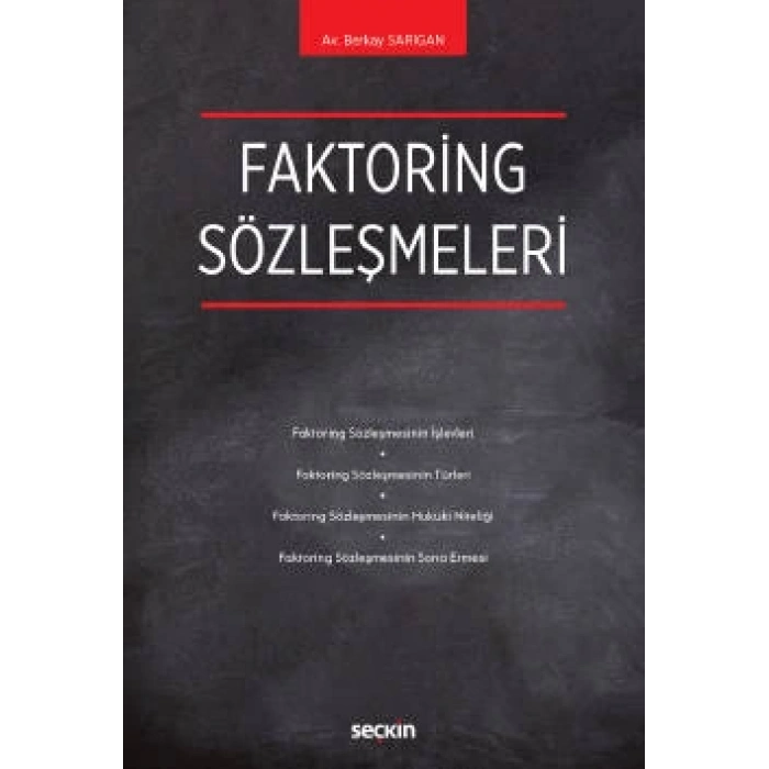Faktoring Sözleşmeleri