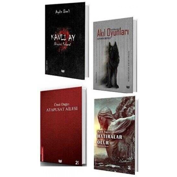 Fantastik/Polisiye Romalar Seti 4 Kitap