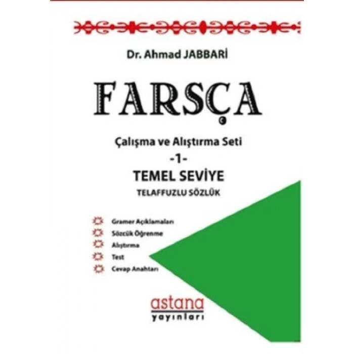Farsça Çalışma ve Alıştırma Seti 1 - Temel Seviye