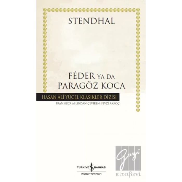 Feder Ya Da Paragöz Koca (Ciltli)