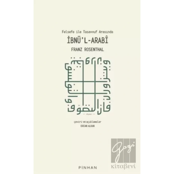 Felsefe İle Tasavvuf Arasında İbnül-Arabi