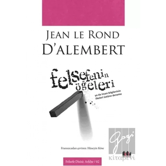 Felsefenin Öğeleri