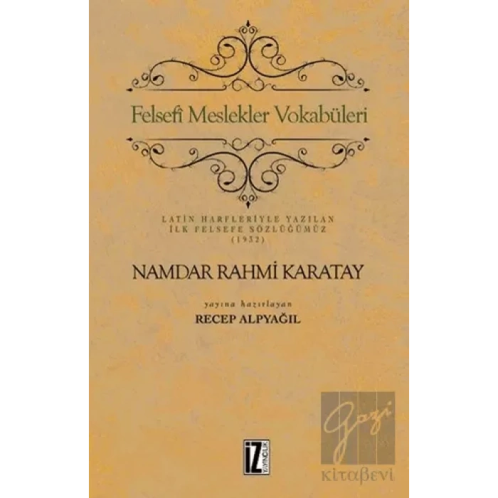 Felsefi Meslekler Vokabüleri