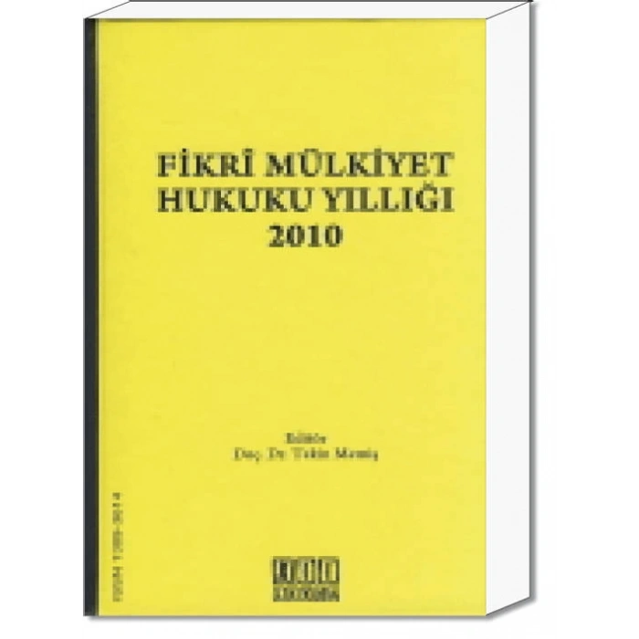Fikri Mülkiyet Hukuku Yıllığı - 2010