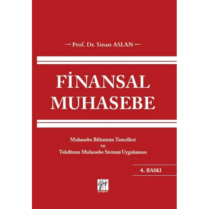 Finansal Muhasebe - Prof. Dr. Sinan ASLAN