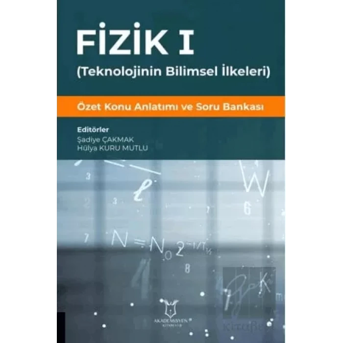 Fizik 1 - (Teknolojinin Bilimsel İlkeleri)