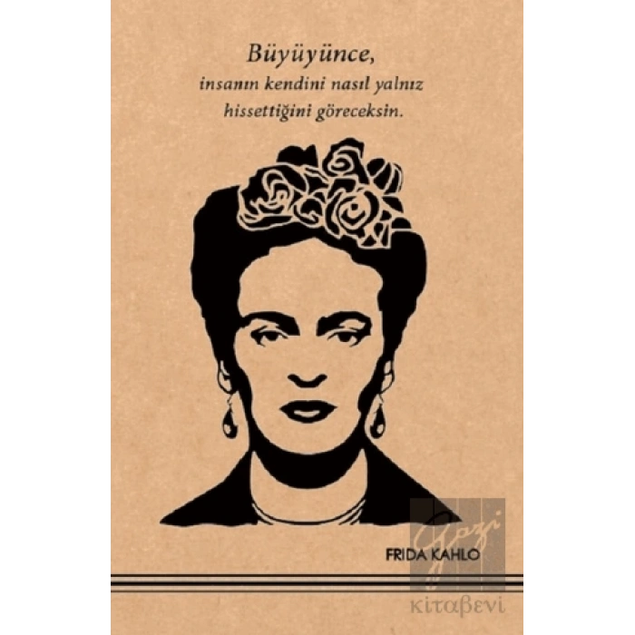 Frida Kahlo 1 Kraft Defter