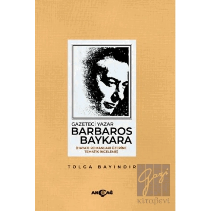 Gazeteci Yazar Barbaros Baykara