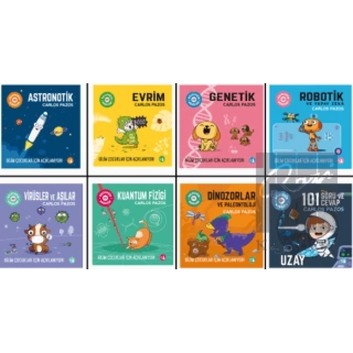 Geleceğin Dahileri Seti (8 Kitap)