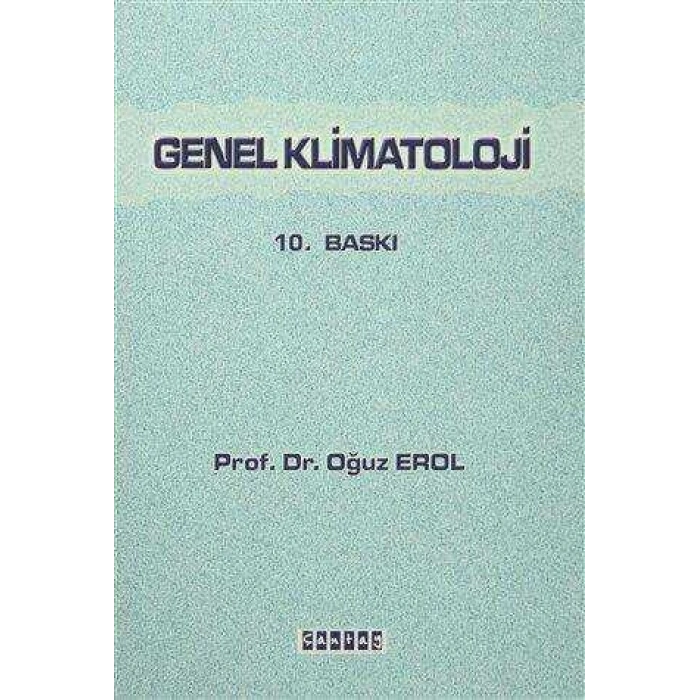 Genel Klimatoloji-Oğuz Erol