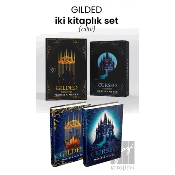 Gilded Serisi - İki Kitaplık Set