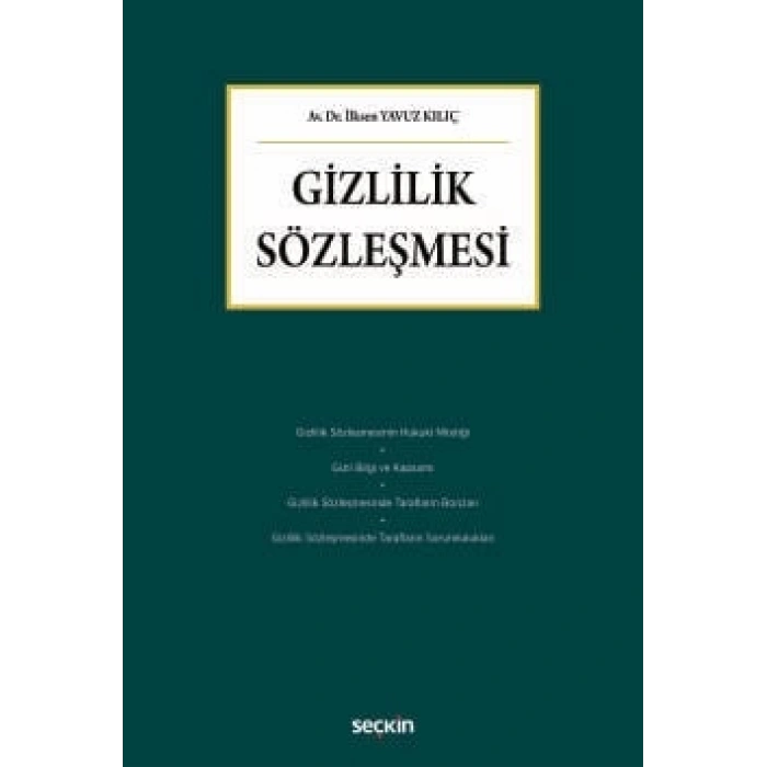 Gizlilik Sözleşmesi