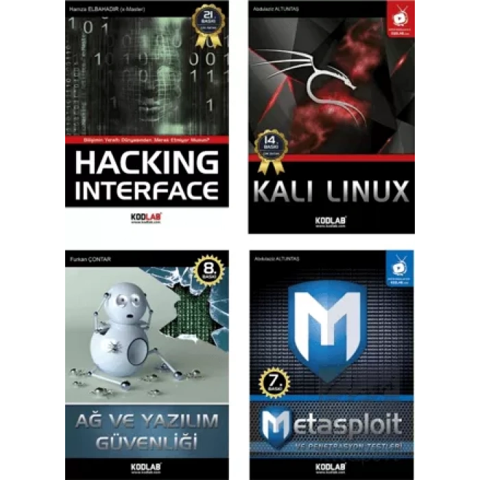 Global Hacking ve Güvenlik Seti (4 Kitap Takım)