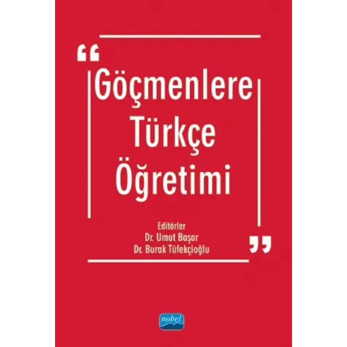 Göçmenlere Türkçe Öğretimi