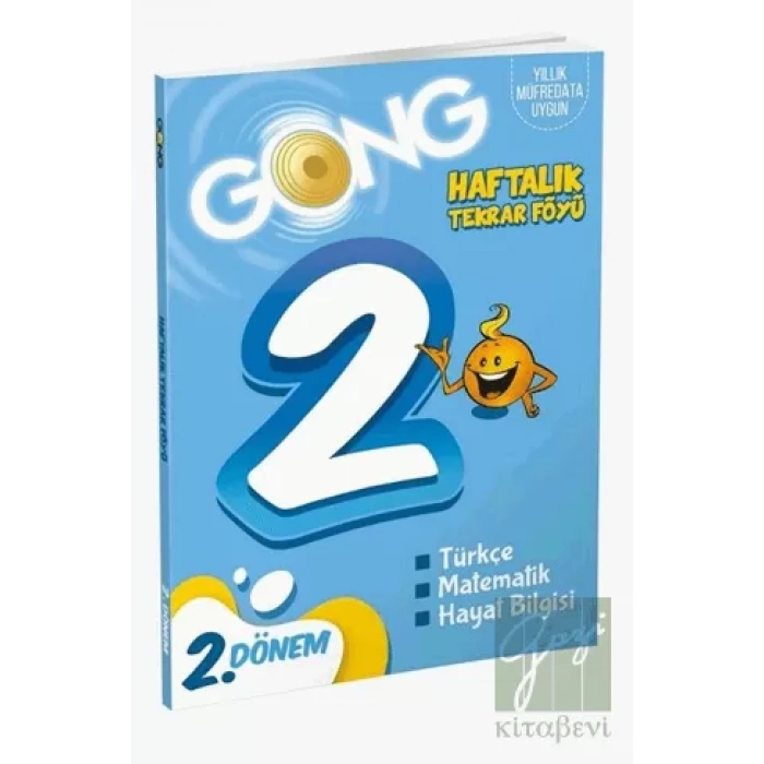 GONG 2. Sınıf 2. Dönem Haftalık Tekrar Föyü