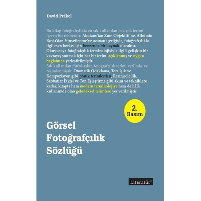 Görsel Fotoğrafçılık Sözlüğü