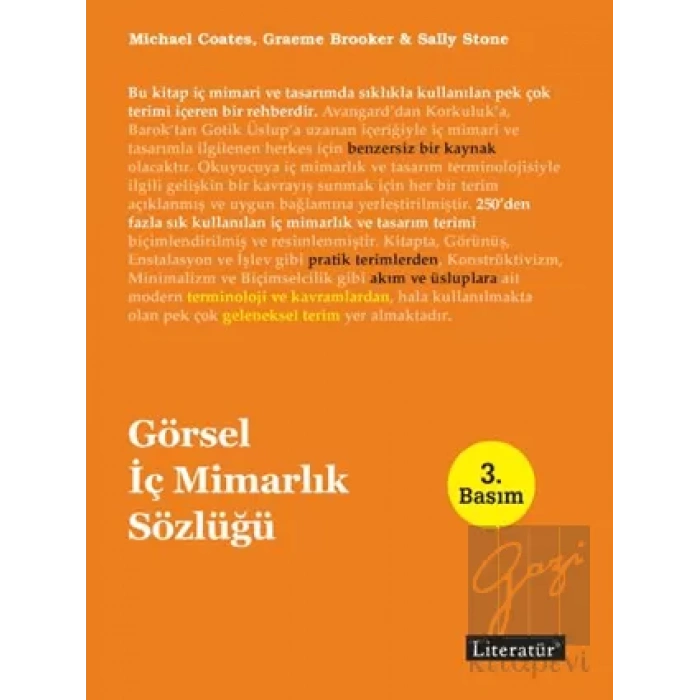 Görsel İç Mimarlık Sözlüğü 3. Basım