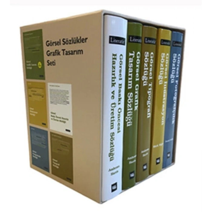 Görsel Sözlükler Grafik Tasarım Seti 5 Kitap Takım