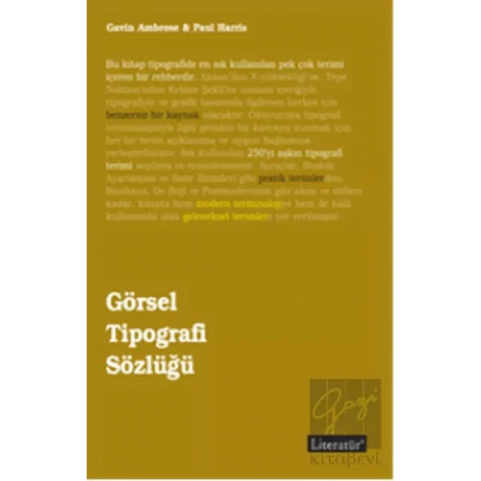 Görsel Tipografi Sözlüğü 2. Basım