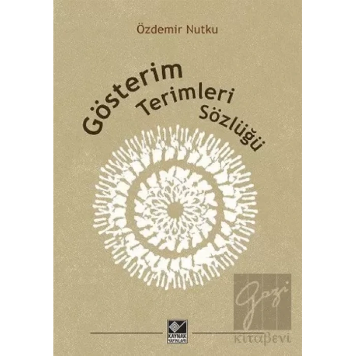 Gösterim Terimleri Sözlüğü