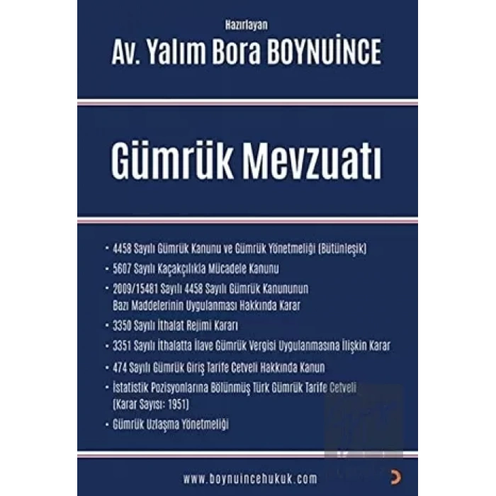 Gümrük Mevzuatı