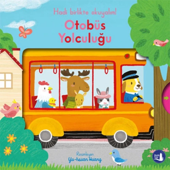 Hadi Birlikte Okuyalım! - Otobüs Yolculuğu (Ciltli - Hareketli Kitap)