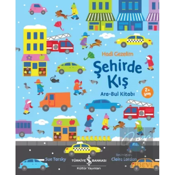 Hadi Gezelim Şehirde Kış Ara-Bul Kitabı