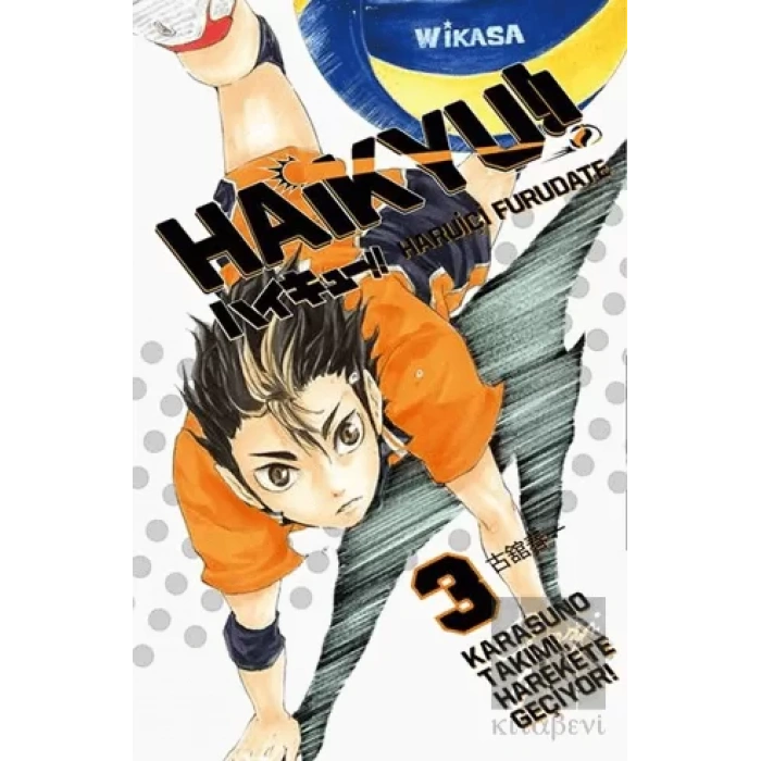Haikyu!! 3. Cilt - Karasuno Takımı Harekete Geçiyor!