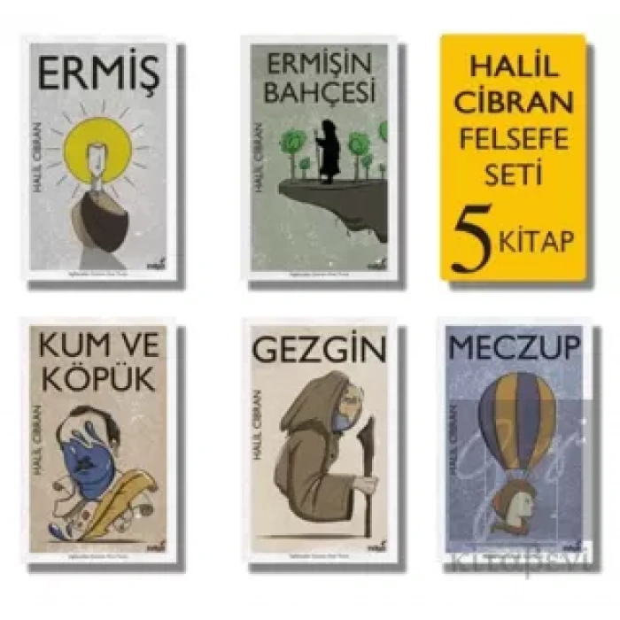 Halil Cibran Felsefe Seti (5 Kitap)