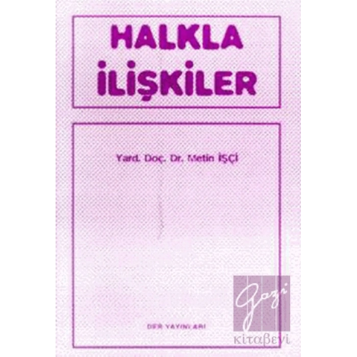 Halkla İlişkiler