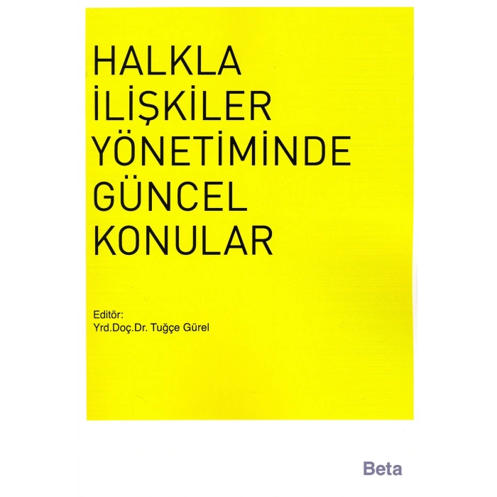 Halkla İlişkiler Yönetiminde Güncel Konular